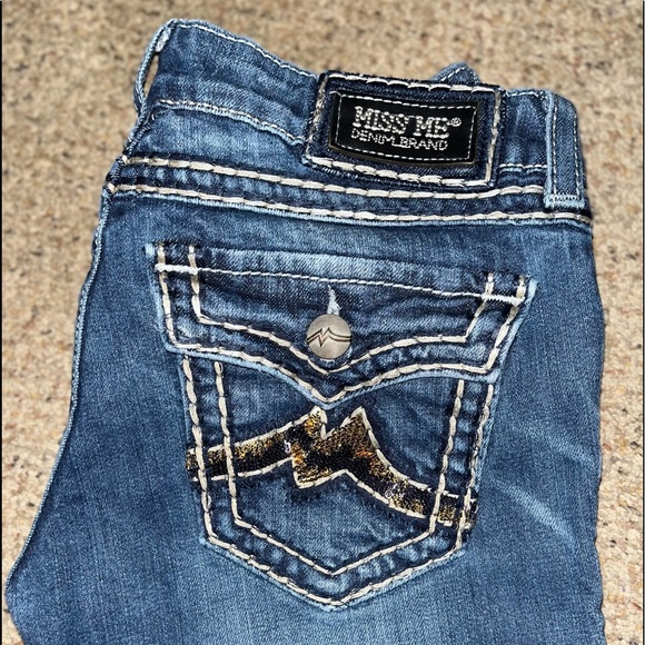 Miss Me boot cut jean Sz 28 - Picture 6 of 8